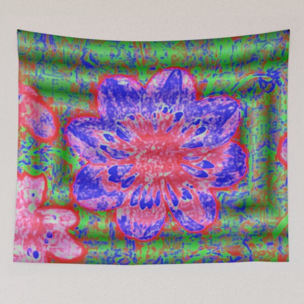 Item preview, Flowery air mattress... designed and sold by Harryucksche.