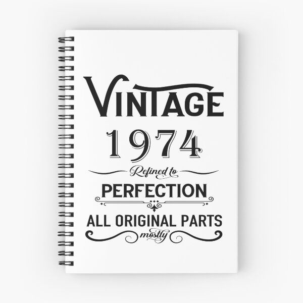 Item preview, Born in 1974 vintage retro classic birthday designed and sold by Alexaltay.
