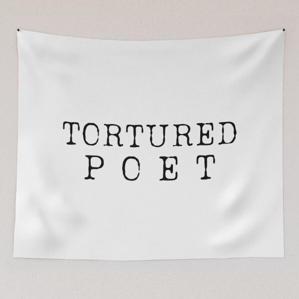 Item preview, Tortured Poet (Black) designed and sold by LyndaNoel Design.