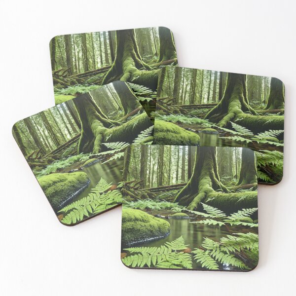 Item preview, Creekside View in the Rain Forest designed and sold by YuckyCat.