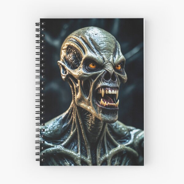 Item preview, Angry Alien Vampire Looking Through Window Of Space Ship designed and sold by SassyArtistry.