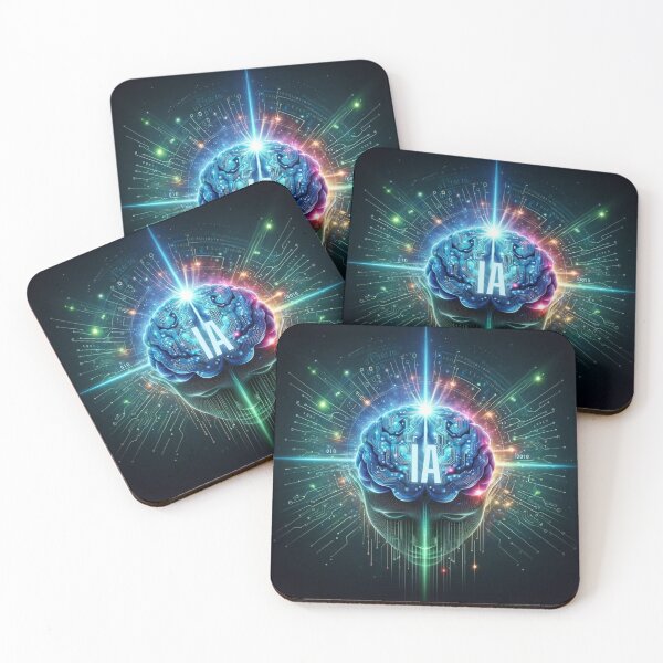 Item preview, Face and brain of AI designed and sold by Blessinger77.