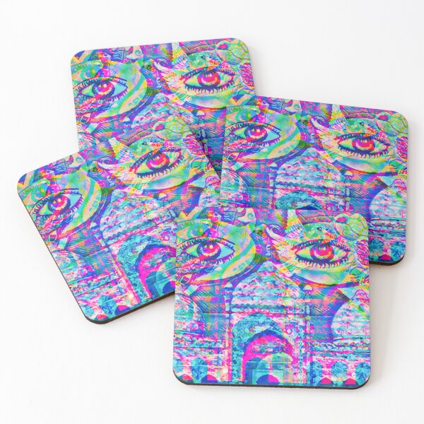 Item preview, Psychedelic Glitter Holy Truck Art No. 1 designed and sold by asanaworld.