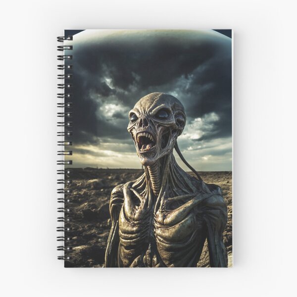 Item preview, Alien In Vast Fields Of Alien Planet designed and sold by SassyArtistry.