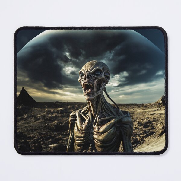 Item preview, Alien In Vast Fields Of Alien Planet designed and sold by SassyArtistry.