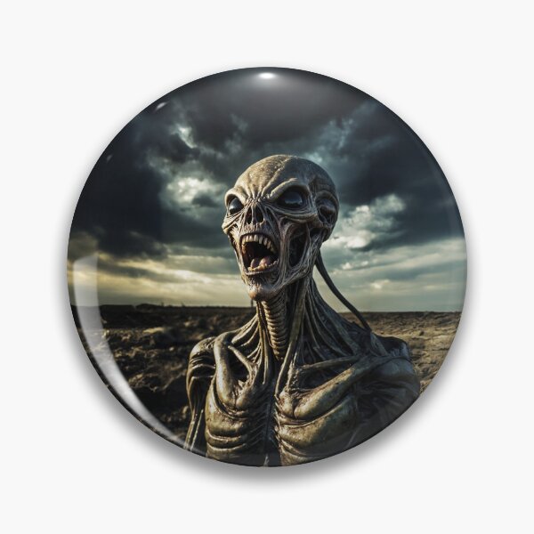 Item preview, Alien In Vast Fields Of Alien Planet designed and sold by SassyArtistry.