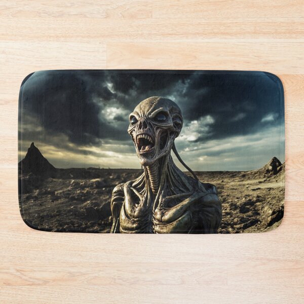 Item preview, Alien In Vast Fields Of Alien Planet designed and sold by SassyArtistry.