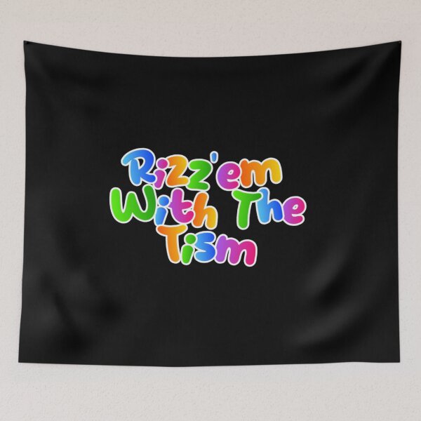 Item preview, "Rizzem with the Tism" Statement T-shirt designed and sold by AI-volution.
