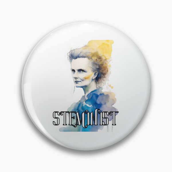 Item preview, Empowering Steminism: Marie Curie Portrait designed and sold by MillennialVibe.