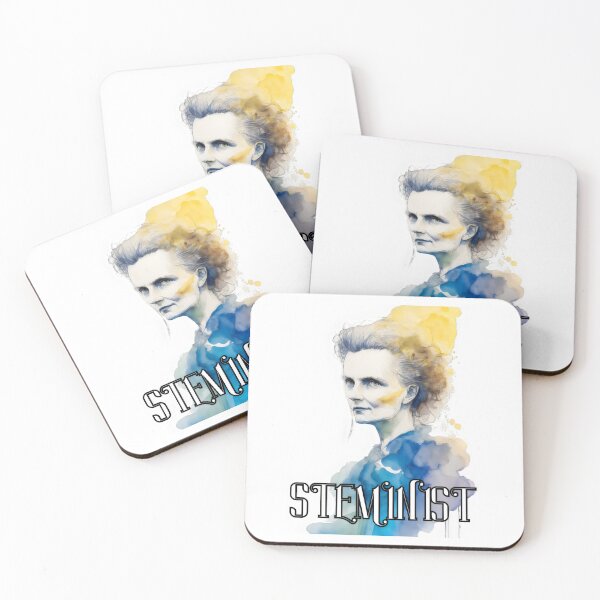 Item preview, Empowering Steminism: Marie Curie Portrait designed and sold by MillennialVibe.