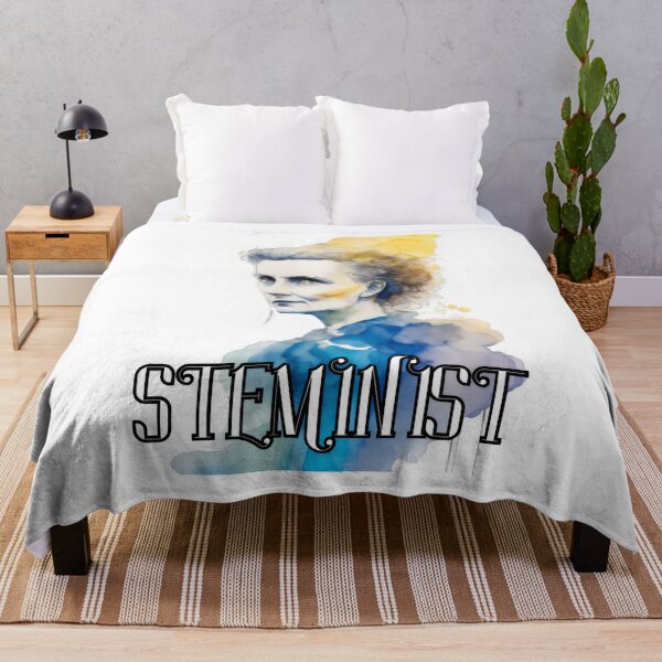 Item preview, Empowering Steminism: Marie Curie Portrait designed and sold by MillennialVibe.