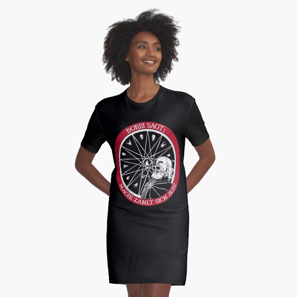 Item preview, Graphic T-Shirt Dress designed and sold by CaryadArtwork.