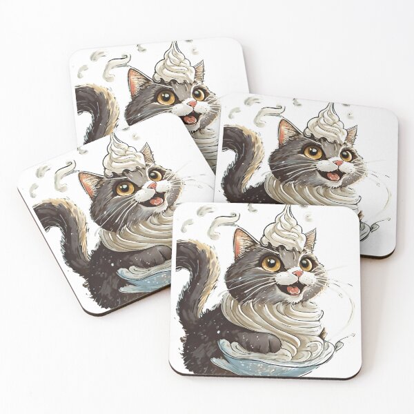 Item preview, Cat Cream Party designed and sold by omerfdln34.