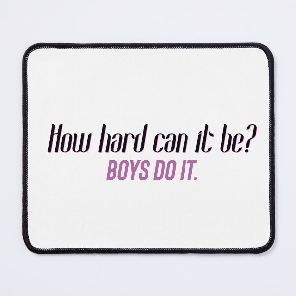 Item preview, How hard can it be? Boys do it. designed and sold by Tamm-art.