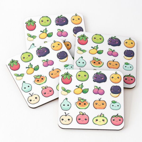 Item preview, Pack of chibi fruit designs with variety designed and sold by Alansil.