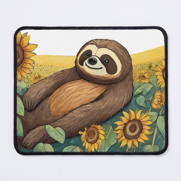 Item preview, Sloth Sunflower View designed and sold by omerfdln34.
