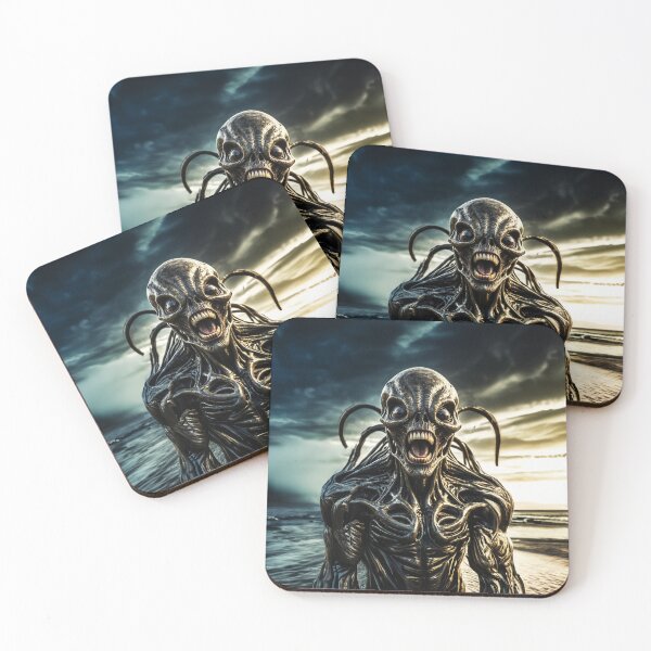 Item preview, Bug Alien Soldier Dark Stormy Sky designed and sold by SassyArtistry.