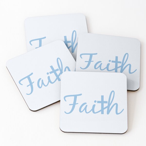 Item preview, Light Blue Faith with Cross designed and sold by wonderxwander.