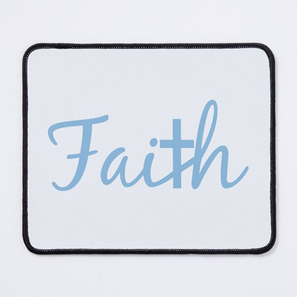 Item preview, Light Blue Faith with Cross designed and sold by wonderxwander.