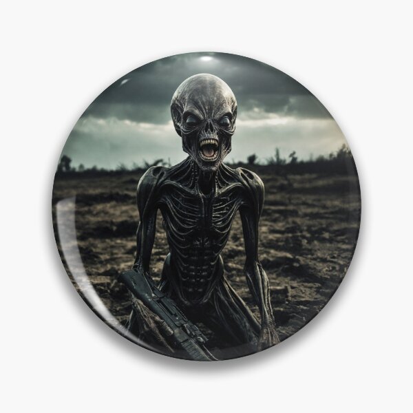 Item preview, Alien Soldier In Battlefield designed and sold by SassyArtistry.
