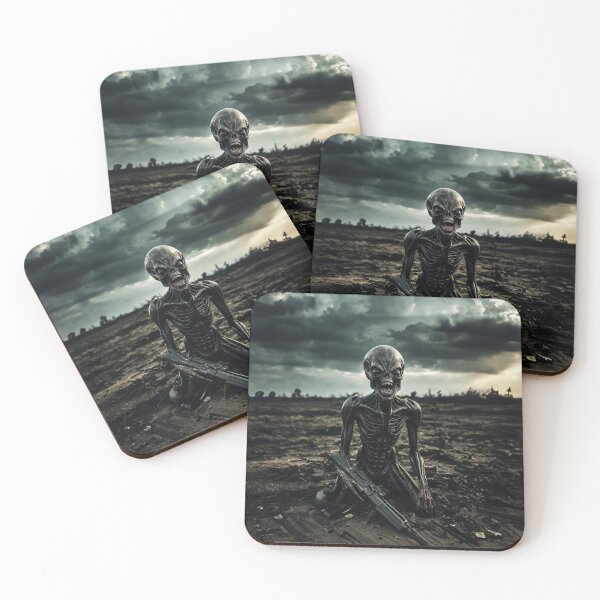 Item preview, Alien Soldier In Battlefield designed and sold by SassyArtistry.