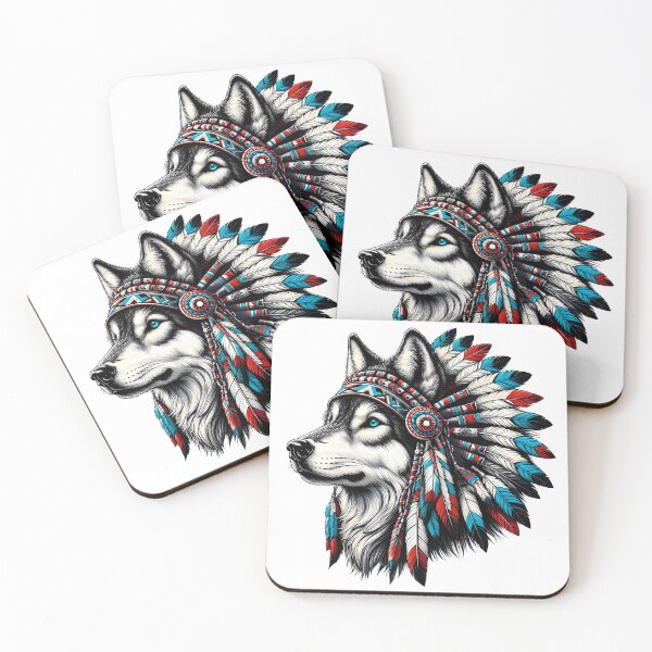 Item preview, Native Wolf designed and sold by PecDesign.