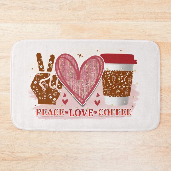 Item preview, Peace Love Coffee designed and sold by Compass and a Camera.
