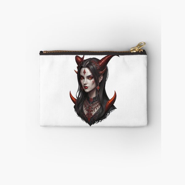 Item preview, Portrait of a vampire lady with horns. Vampire designed and sold by Frostquest.