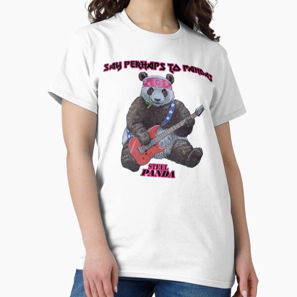 Item preview, Steel Panda - Say Perhaps To Pandas designed and sold by CaryadArtwork.