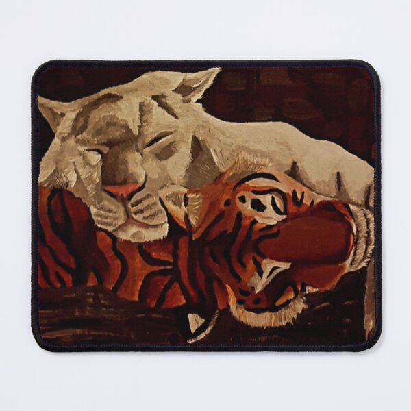 Item preview, Two Tigers Painting designed and sold by Lozzamarie-art.