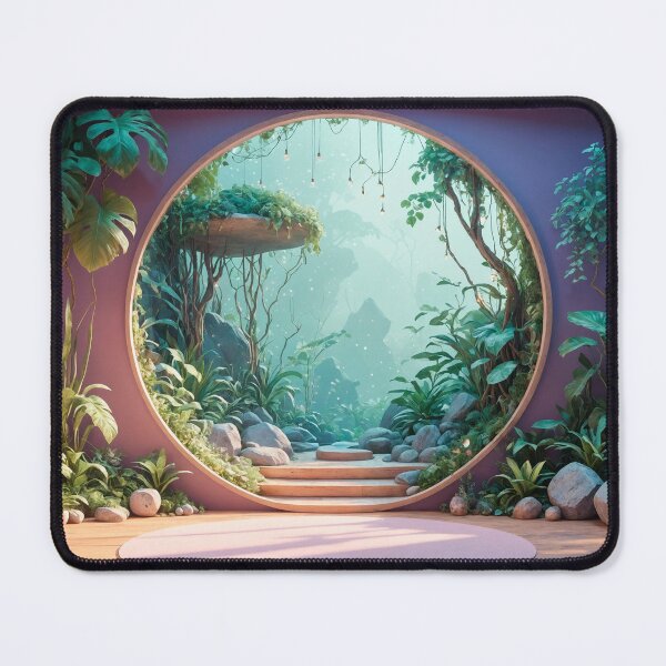 Item preview, Pastel yoga studio, meditation studio designed and sold by DreamlifeBackgrounds.