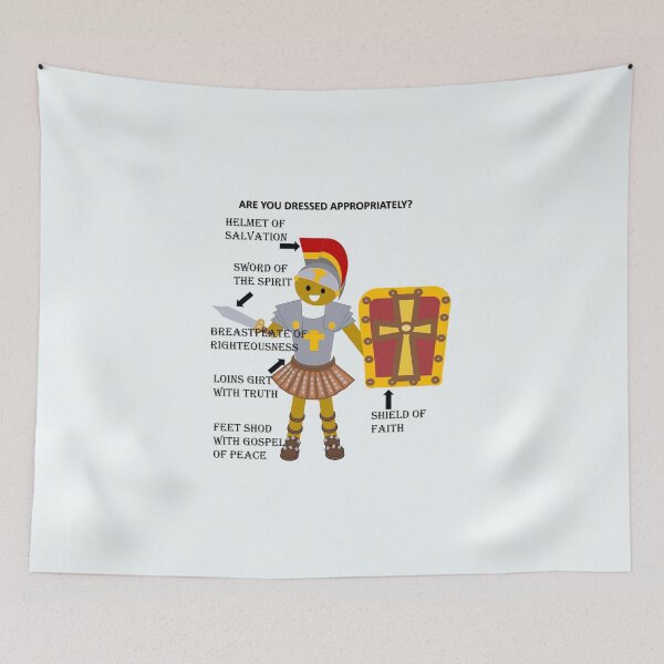 Item preview, Armor of God (Clear Background) designed and sold by marichuwill.