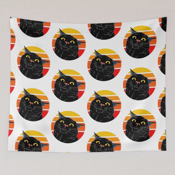 Item preview, Crazy Cat - Black designed and sold by SLeyden.