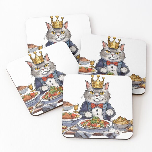 Item preview, Silly King Cat Table designed and sold by omerfdln34.