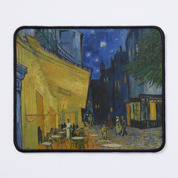 Item preview, Café Terrace at Night by Vincent van Gogh designed and sold by CraftyCobyJulie.