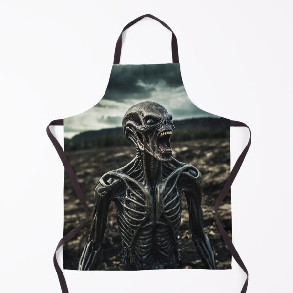 Item preview, Alien Soldier Sitting In Battlefield designed and sold by SassyArtistry.