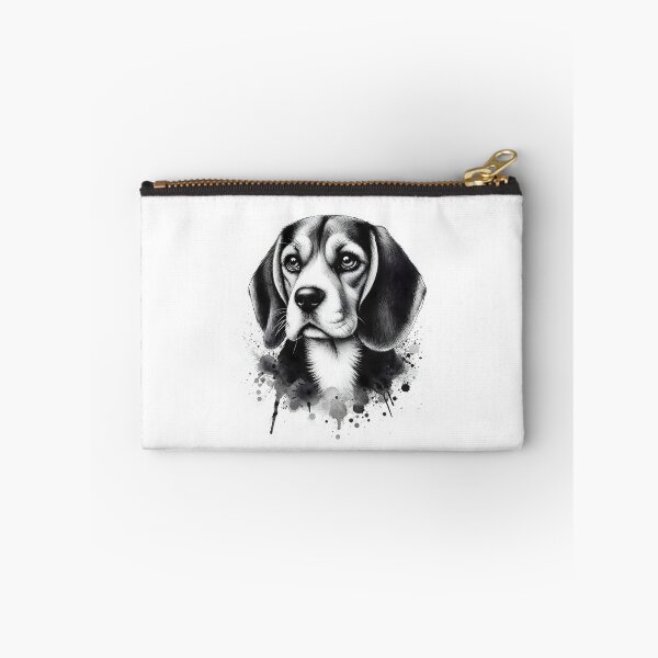 Item preview, Monochrome Beagle Charm designed and sold by Alawstrations.