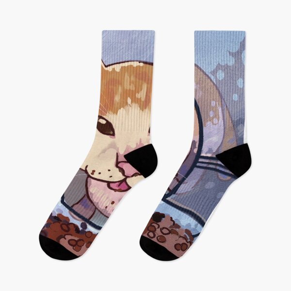 Item preview, cat eating then looking at the camera meme designed and sold by Asutip.