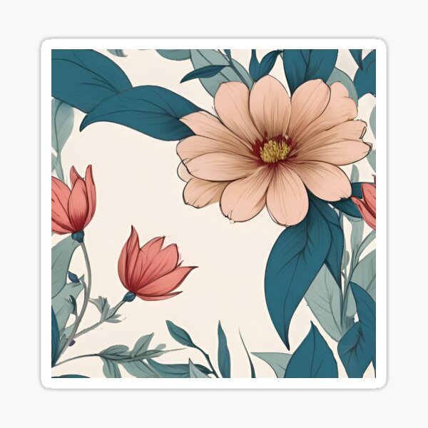 Artikelvorschau, Blumenmuster entworfen und verkauft von Designs2Camille.