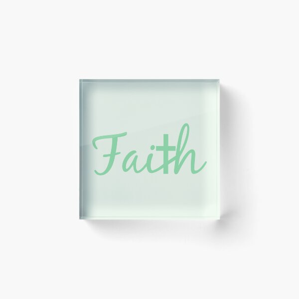 Item preview, Green Faith with Cross designed and sold by wonderxwander.