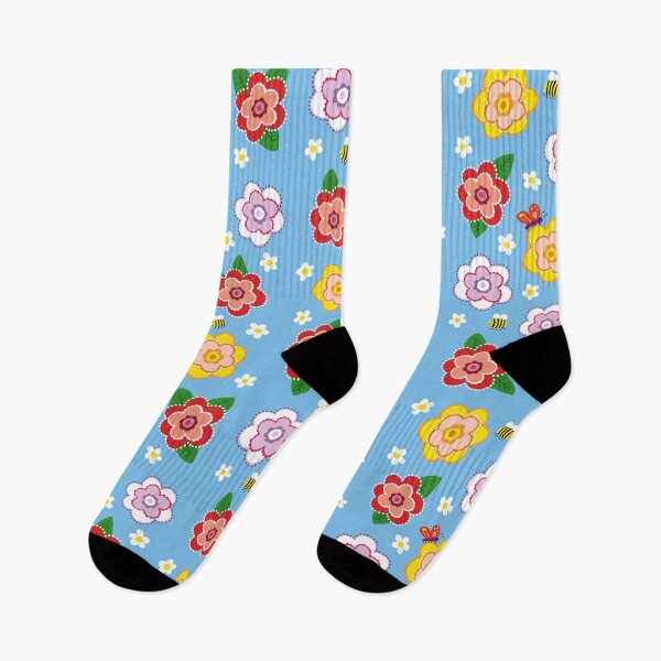 Item preview, Flowers and Bees designed and sold by kindredkrafters.