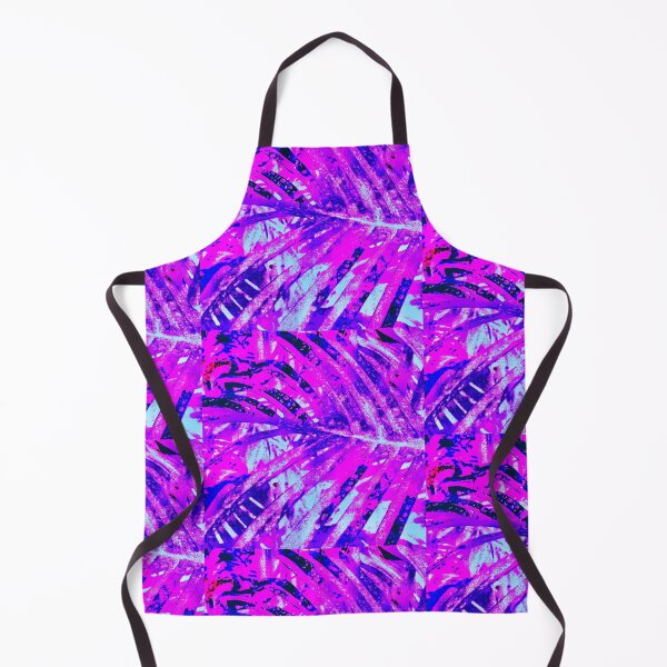 Item preview, trendy pink abstract leaves pattern designed and sold by bartekg3.
