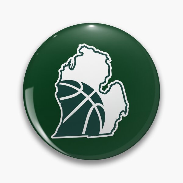 Artikelvorschau, Michigan Basketball State – Wald entworfen und verkauft von OddityDesign.