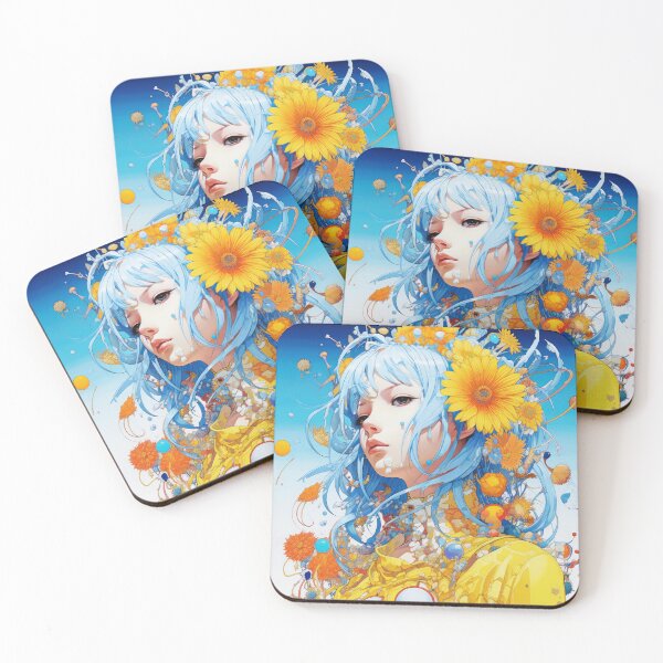 Item preview, Flower Crown Cyborg Girl #3  designed and sold by Pei-Kang Hsu.