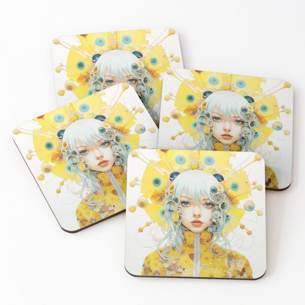 Item preview, Flower Crown Cyborg Girl #2  designed and sold by Pei-Kang Hsu.