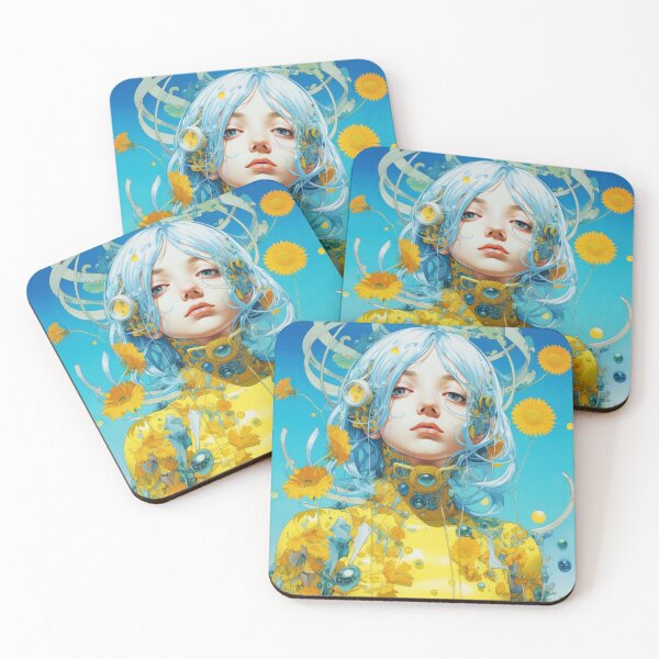Item preview, Flower Crown Cyborg Girl #1  designed and sold by Pei-Kang Hsu.