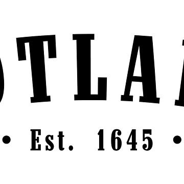 Artwork thumbnail, Gotland Island Region County Sweden Est. 1645 Black Letter Sverige by establishedwear
