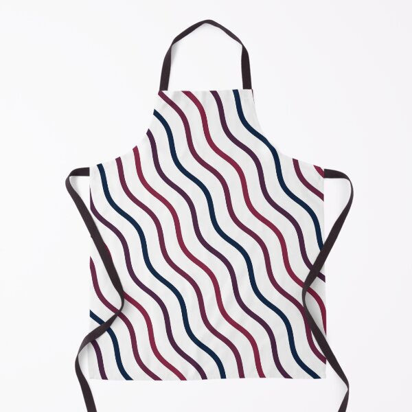 Item preview, Multicolor Parallel Straight Wavey Lines White Limitless Seams designed and sold by Alchemy-A-La-G.