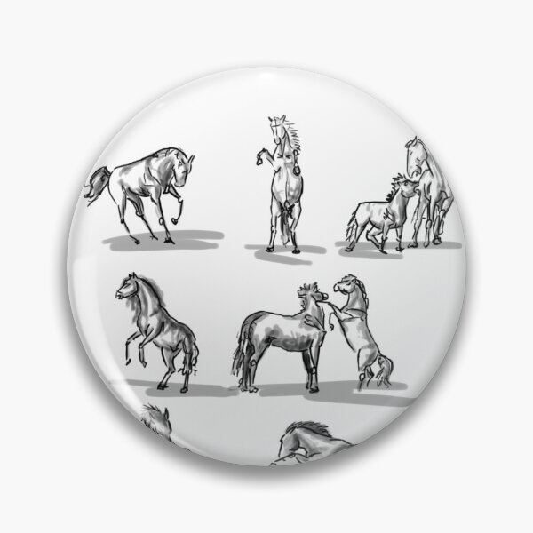 Item preview, Horse movement studies designed and sold by LeonieDieLoewin.