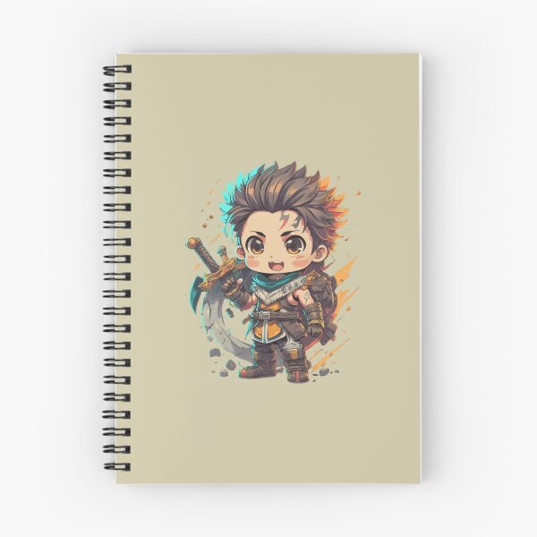 Item preview, cheerful anime boy in armor designed and sold by Moris-shop.